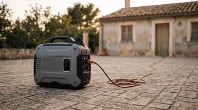 Generador eléctrico para casa: gasolina, inverter o batería