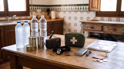 Kit de emergencia para casa: qué llevar según Protección Civil